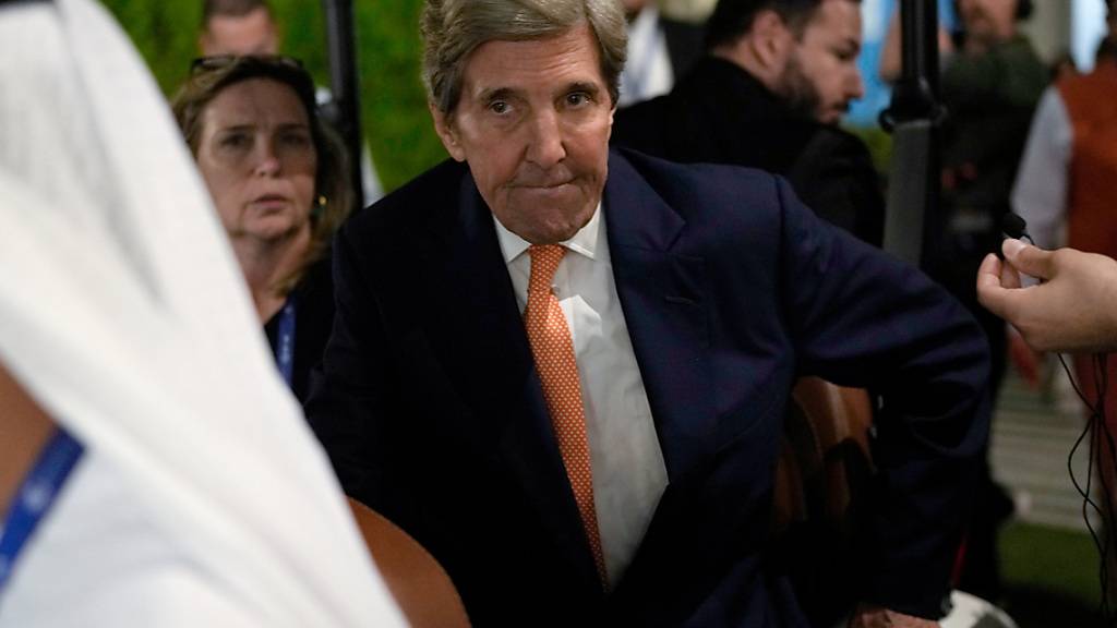 John Kerry, Sondergesandter des US-Präsidenten für Klimafragen. Foto: Rafiq Maqbool/AP/dpa