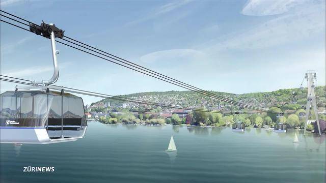 Seilbahn über Zürichsee geplant