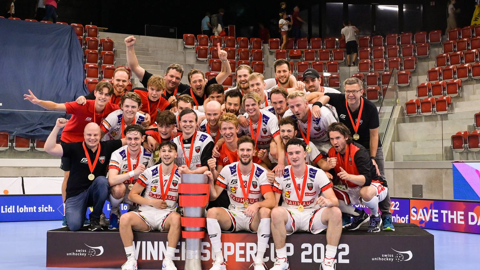 Unihockey Supercup: Floorball Köniz gewinnt Final gegen HC Rychenberg Winterthur.