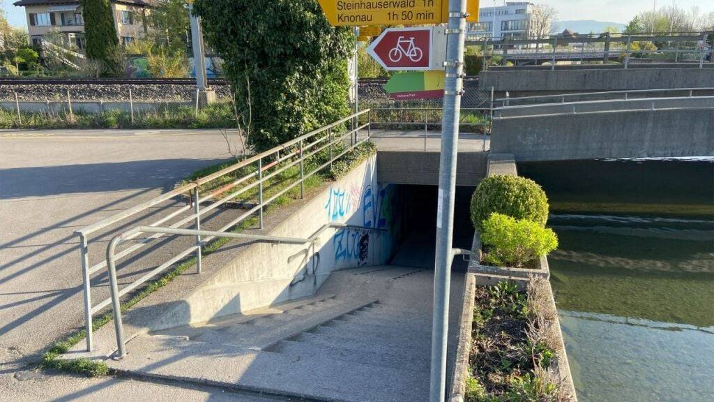 Die Unterführung Brüggli wird barriefrei umgebaut. (Archivaufnahme)