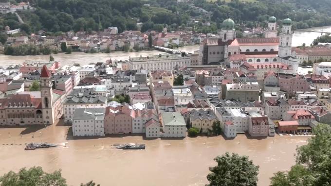 Passau steht unter Wasser
