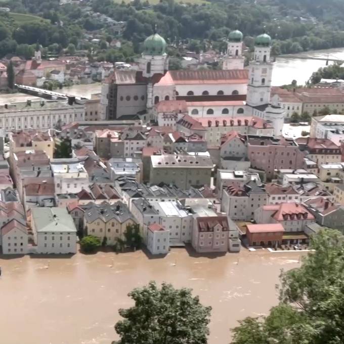 Passau steht unter Wasser