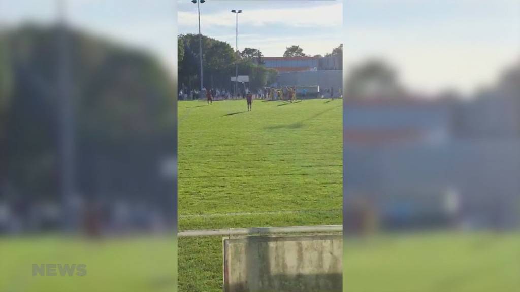 Fussballspiel wegen Auseinandersetzung abgebrochen