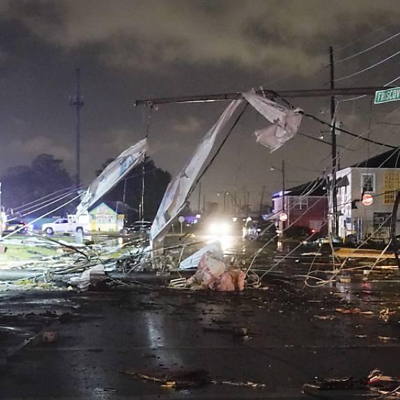 Tornado wütet bei New Orleans - Mindestens ein Toter