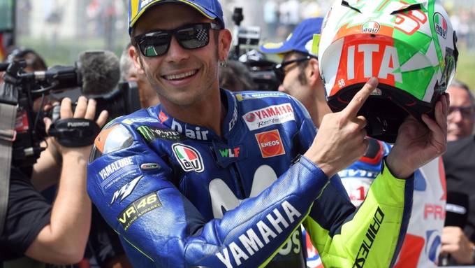 Valentino Rossi verzückt das Heim-Publikum