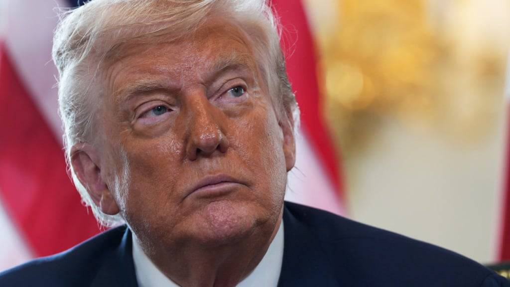 Präsident Donald Trump trifft sich mit dem britischen Premierminister Keir Starmer. Foto: Christopher Furlong/Pool Getty Images Europe/AP/dpa