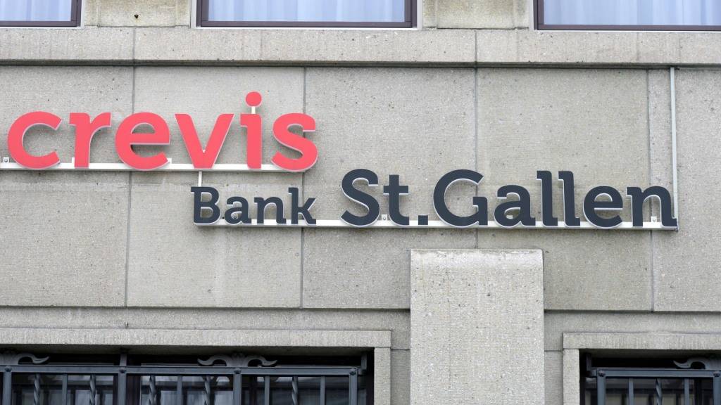 Die Bank Acrevis hat ihren Hauptsitz in St. Gallen. (Archivbild)