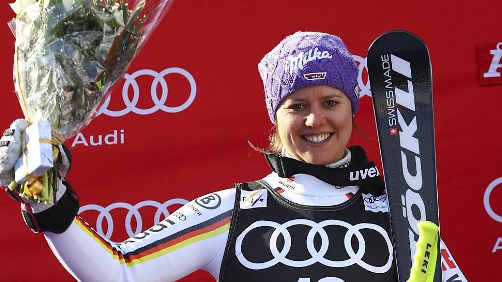Viktoria Rebensburg gewinnt letztlich kampflos den Riesenslalom-Weltcup