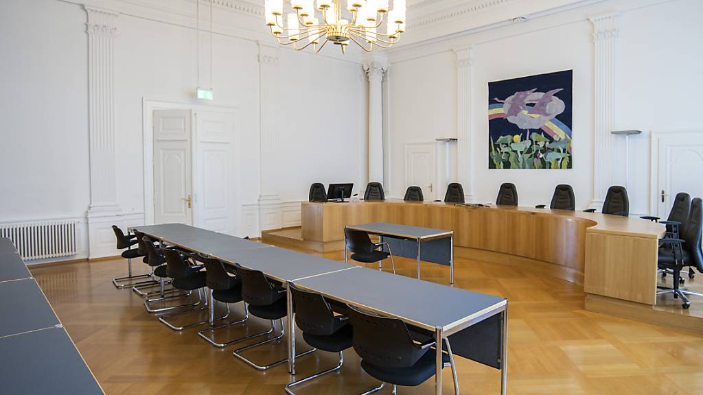Der grosse Saal des Solothurner Obergerichts: Hier verhandelte das Amtsgericht Dorneck-Thierstein an drei Tagen den Fall. (Archivbild)