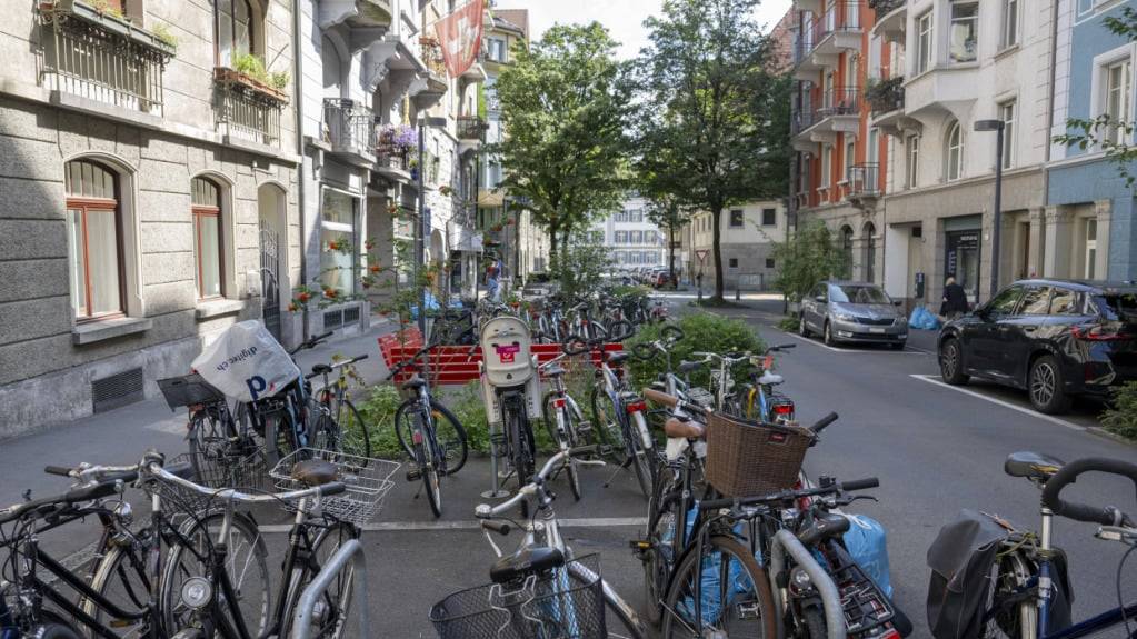 Eine Quartierstrasse im Luzerner Bruchquartier. (Archivaufnahme)