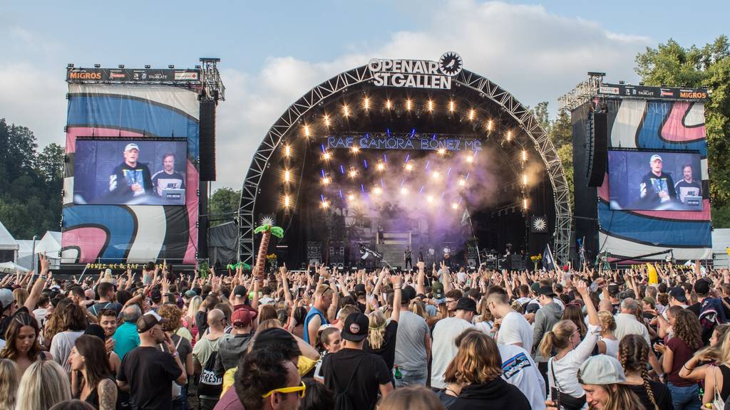 Das ist das Lineup des OpenAir St.Gallen 2022 FM1Today