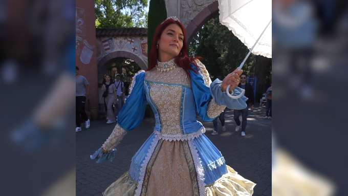Ein Traum geht in Erfüllung für Vanessa: Ein Tag als Prinzessin im Europa-Park