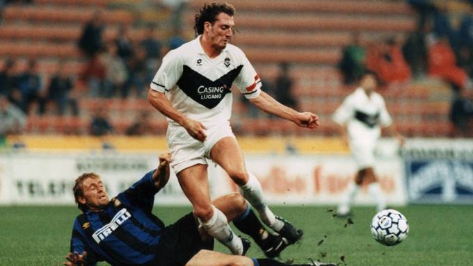 Vor 25 Jahren warf der FC Lugano Inter Mailand aus dem UEFA-Cup