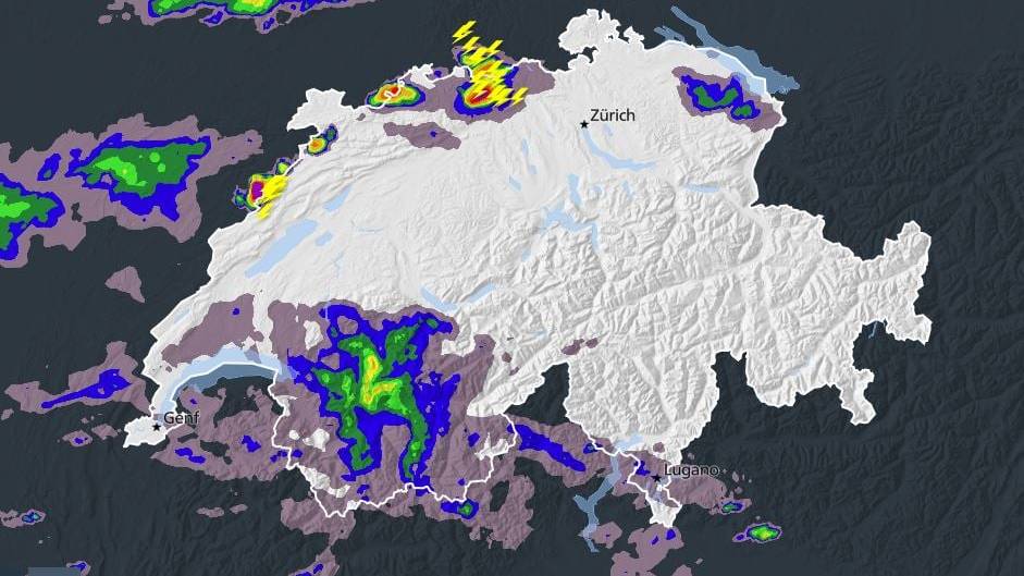 radar gewitter meteo schweiz