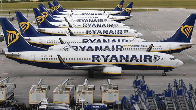 Ryanair rechnet mit fast einer Milliarde Euro Verlust