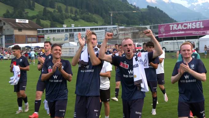 Der FC Thun schlägt den Drittligisten – gefeiert wird gemeinsam