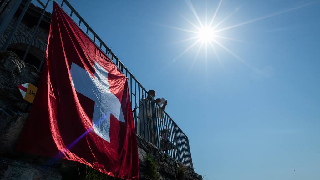 Der Schweizer Nationalfeiertag wird dieses Jahr sonnig und warm.