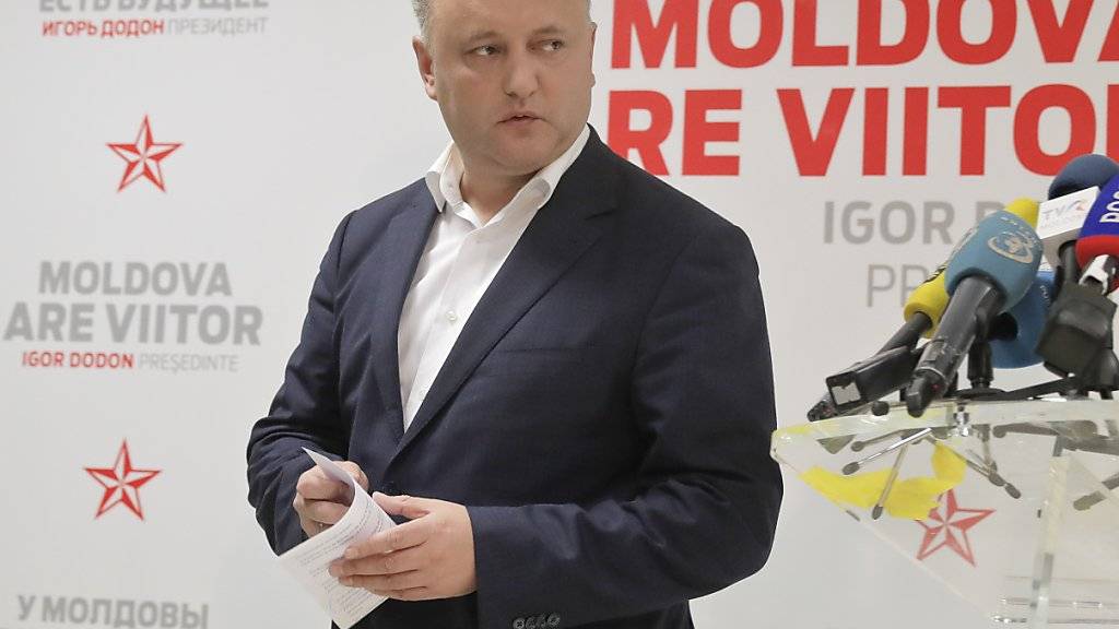 Moldau wählt mit dem Sozialisten Igor Dodon den pro-russischen Kandidaten zum Präsidenten.