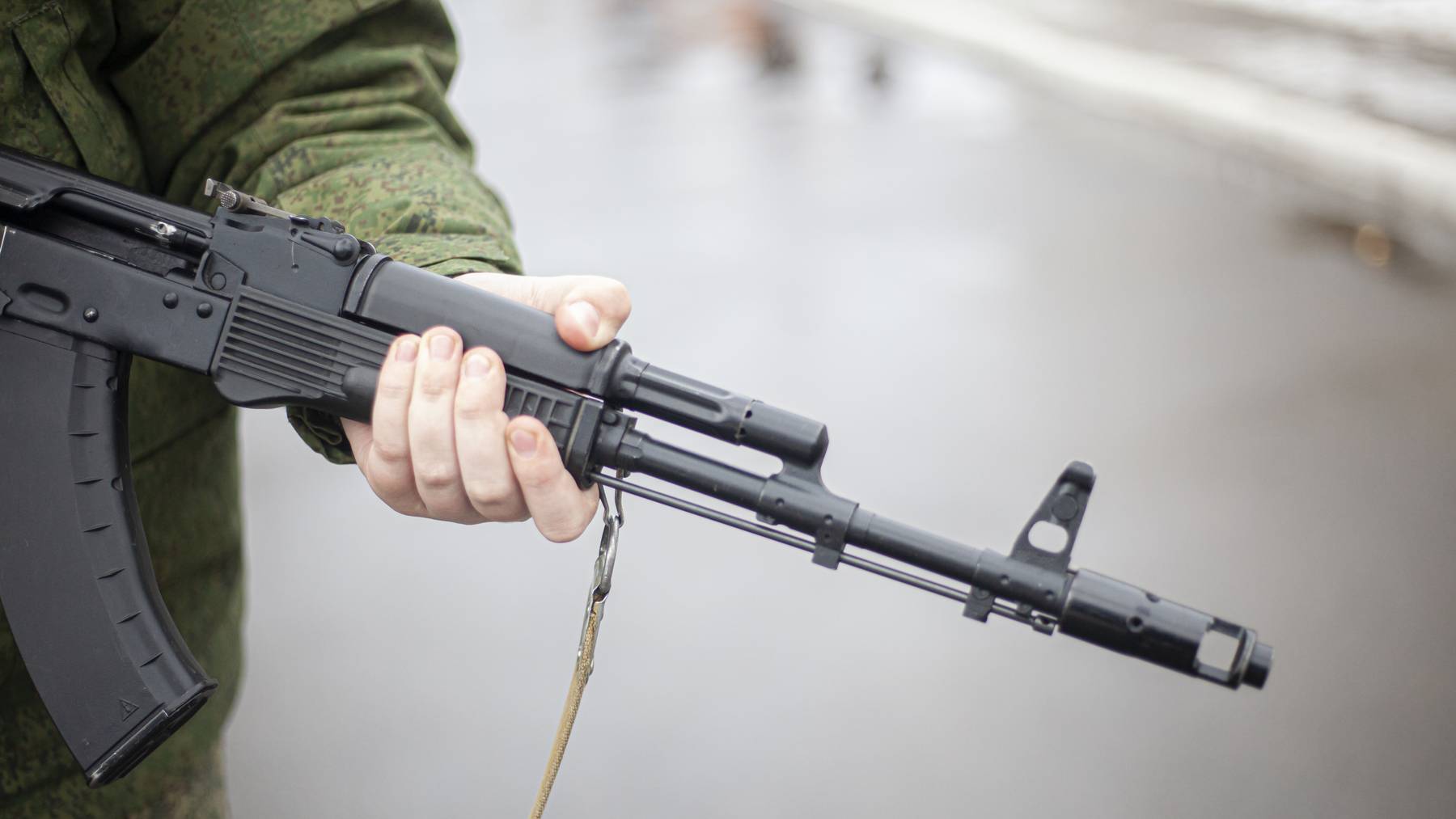 Kalaschnikow Gewehr Waffe Symbolbild