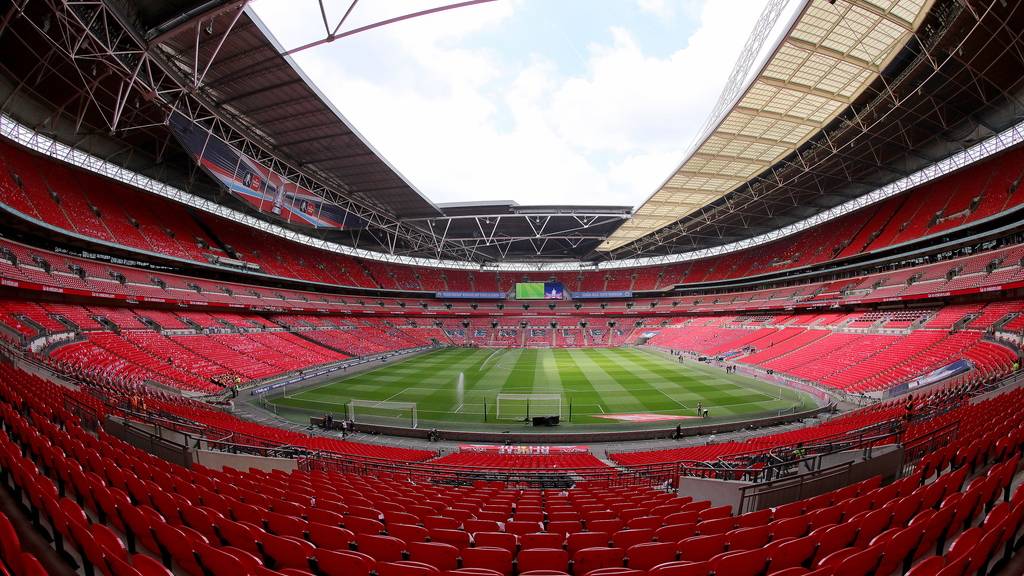 Das Finale wird im Wembley-Stadion in London ausgetragen.