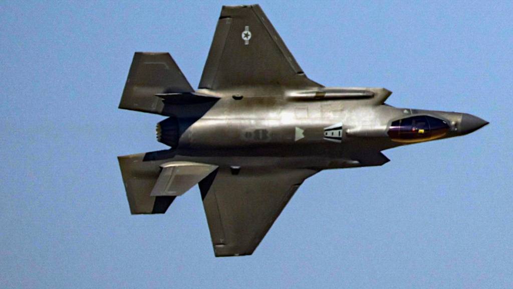 Ein amerikanischer F-35 während einer Flugshow im November 2025 in Dubai. (Archivbild)