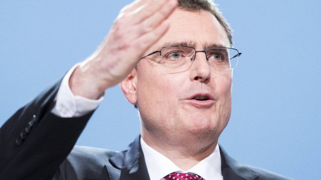 Unveränderte Geldpolitik: SNB-Präsident Thomas Jordan gibt den Kurs vor. (Archiv)