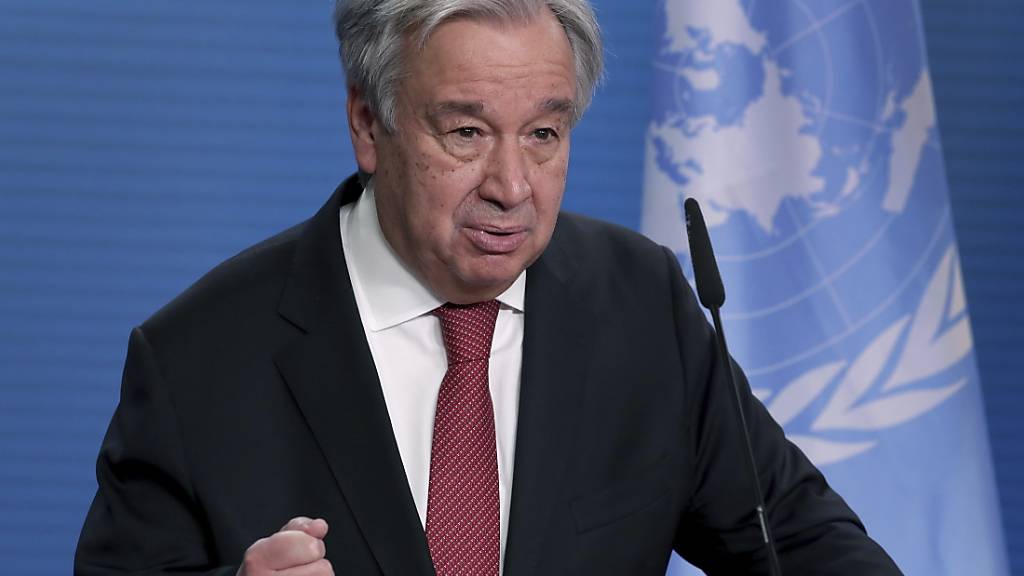 Uno-Generalsekretär Antonio Guterres bewirbt sich für eine zweite Amtsperiode. (Archivbild)