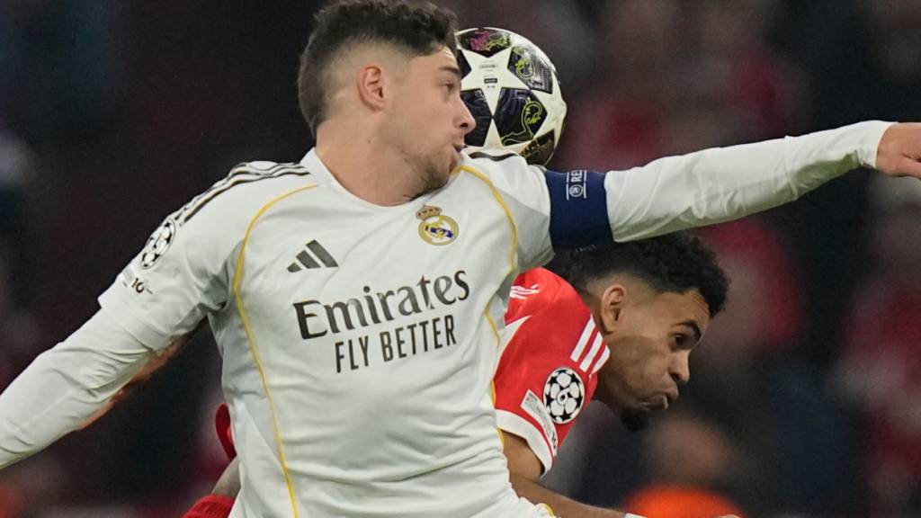 Fällt vorerst aus und muss eine halbe Million Euro Busse bezahlen: Real Madrids Federico Valverde