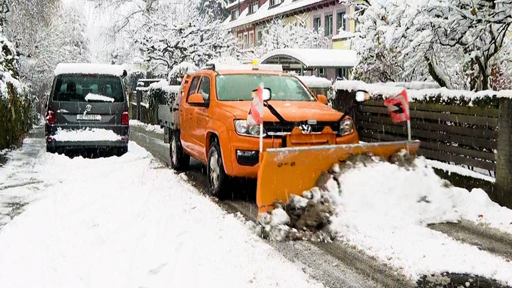 Schneeräumung: Über 80 Personen waren in der Stadt Bern im Einsatz