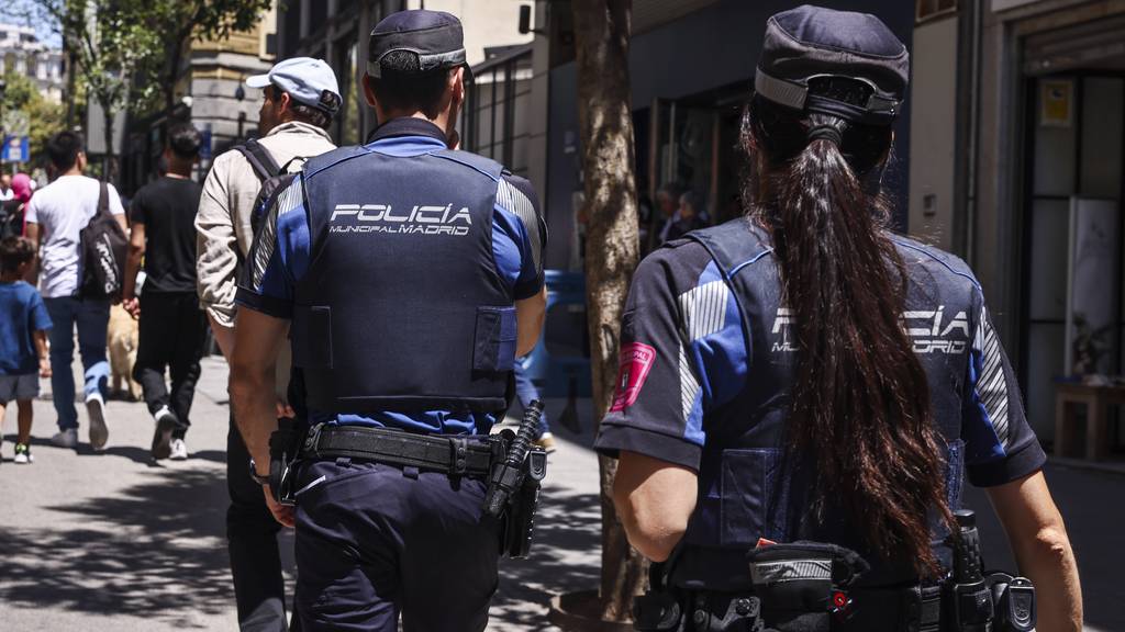 Spanische Polizei Madrid