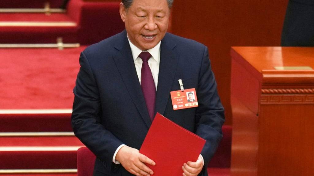 Der chinesische Staats- und Parteichef Xi Jinping zeigt sich im Zollstreit mit den USA unnachgiebig. (Archivbild)