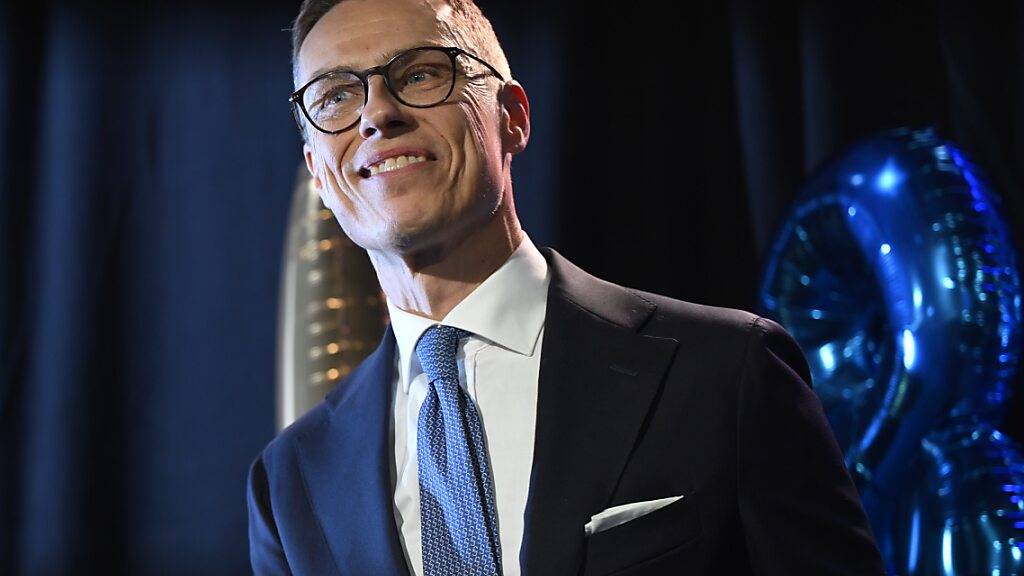 Der konservative Ex-Regierungschef Stubb steuert bei der Stichwahl um die Präsidentschaft in Finnland auf einen Sieg zu. Foto: Emmi Korhonen/Lehtikuva/dpa