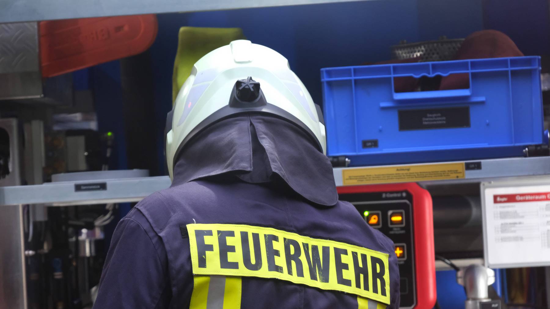 Feuerwehr in Rheinfelden im Einsatz