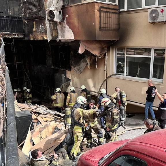 Mindestens 29 Tote bei Brand in Istanbuler Nachtclub