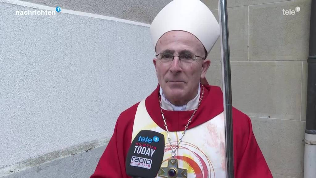 Der neue Bischof von Chur erstmals in der Zentralschweiz