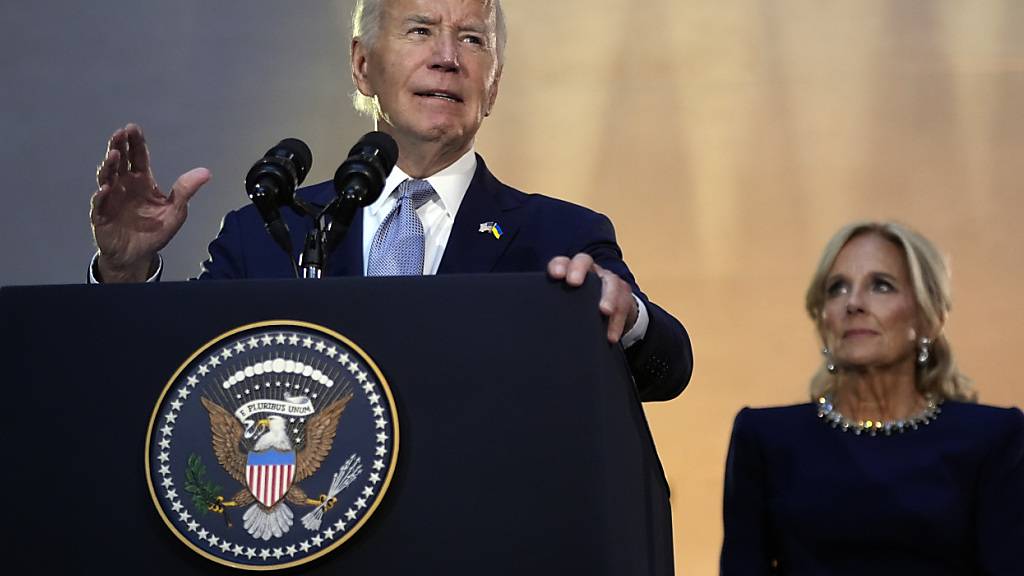 US-Präsident Joe Biden lädt zu einem hochrangigen Ukraine-Gipfel in Deutschland ein. Foto: Manuel Balce Ceneta/AP/dpa