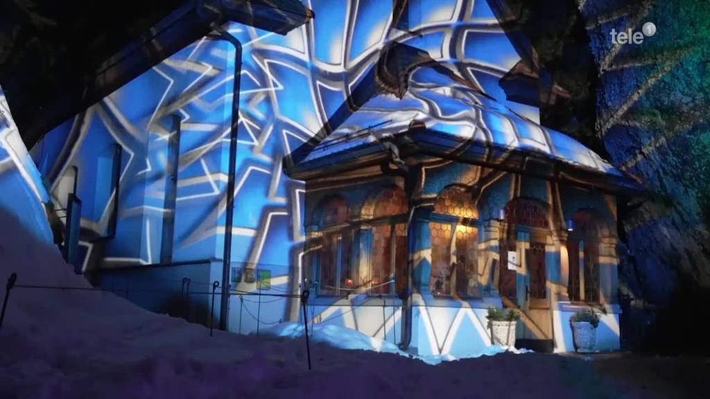 Das Licht-Festival auf der Rigi ist eröffnet