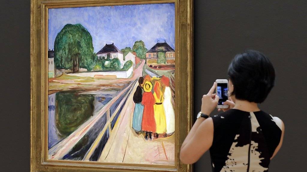 Edvard Munchs «Mädchen auf der Brücke» wechselt für 54,5 Millionen Dollar den Besitzer. (Archivbild)