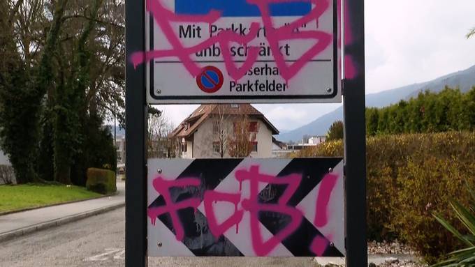 FCB-Sprayereien in Lengnau: «Es ist einfach stupid»