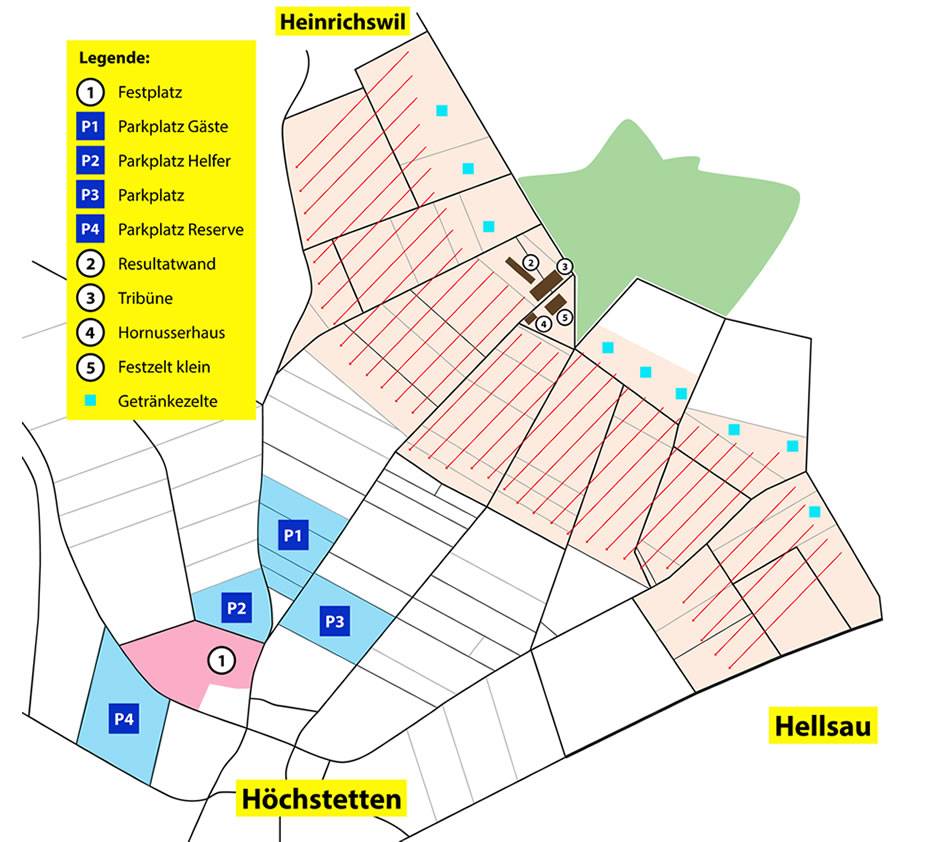 Festgelände Eidgenössisches Hornusserfest Höchstetten 2024