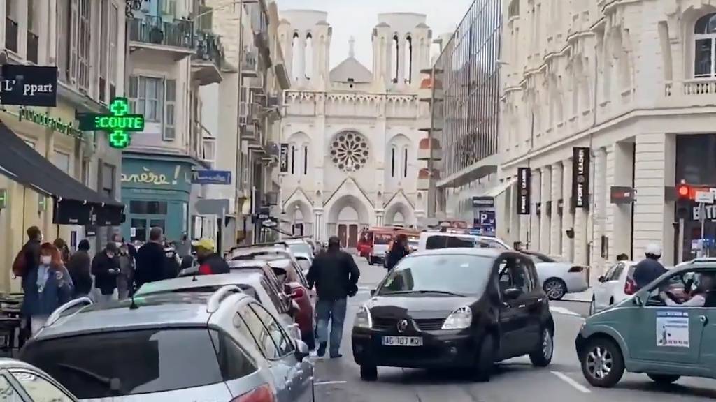 Mehrere Tote bei Messerangriff in Kirche in Nizza
