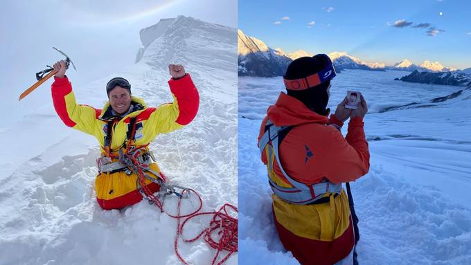 Bergsteiger erklimmt Achttausender – ohne Beine