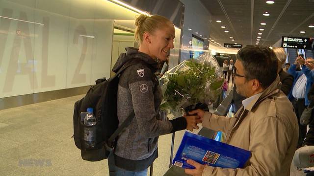 Emotionaler Empfang für Iron-Lady Daniela Ryf