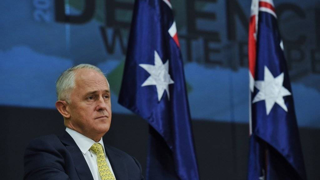 Australiens Regierungschef Malcolm Turnbull