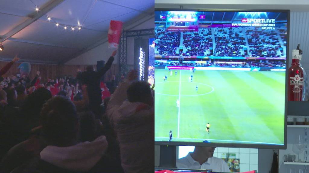 Frauen-Nati gewinnt erstes WM-Spiel – nur wenige Zuschauer im Public Viewing