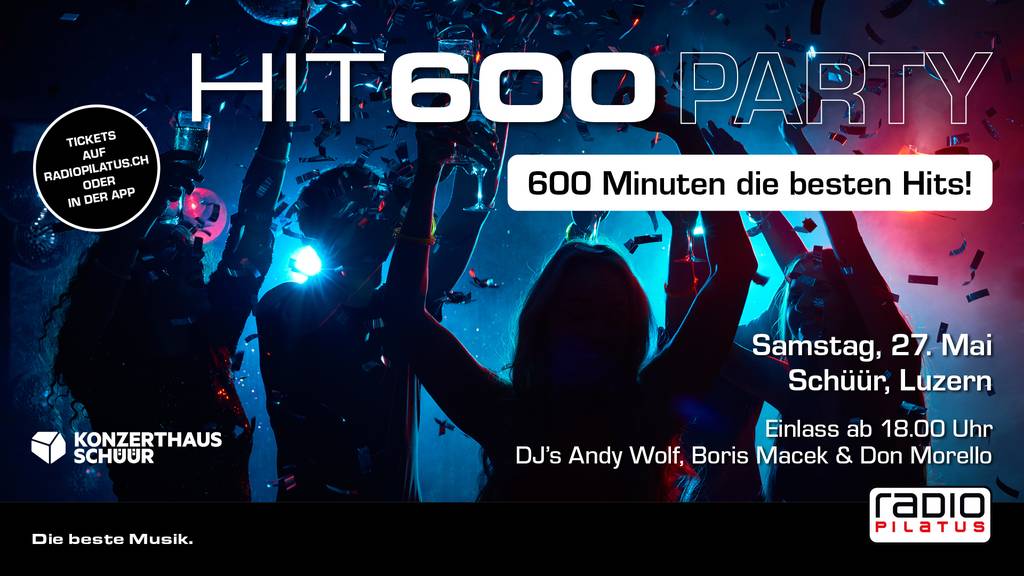 Radio Pilatus Hit600 Party