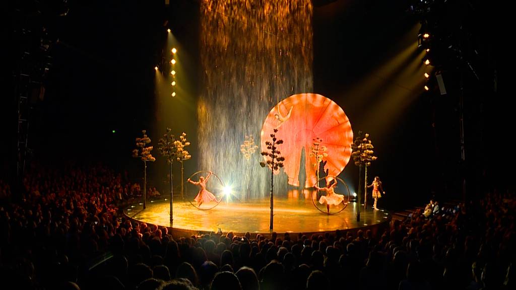 Artistin Lea im Cirque du Soleil