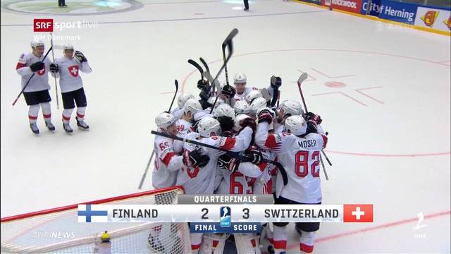 Schweizer Eishockey-Nati im WM-Halbfinale