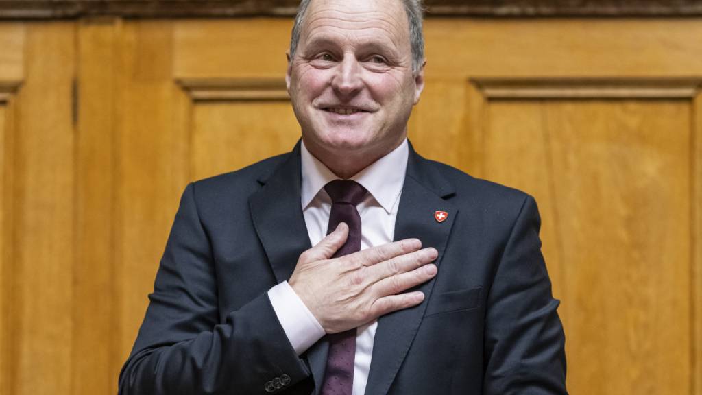 Der 65-jährige Freiburger Pierre-André Page wurde am Montag zum Präsidenten des Nationalrats gewählt. Nun feiert ihn sein Heimatkanton im Rahmen eines Empfangs.