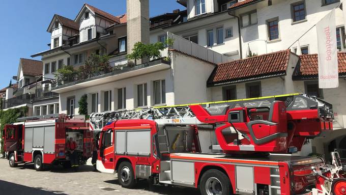 Feuerwehreinsatz in St.Galler Pfalz